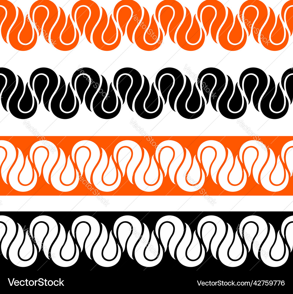 Decorative borders Royalty Free Vector Image - VectorStock