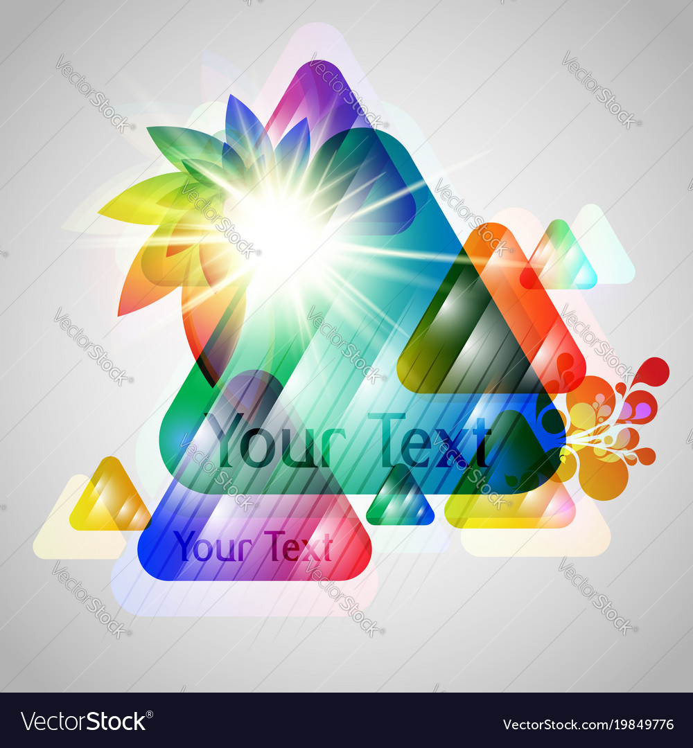 Dynamic 3D Colorful Triangles