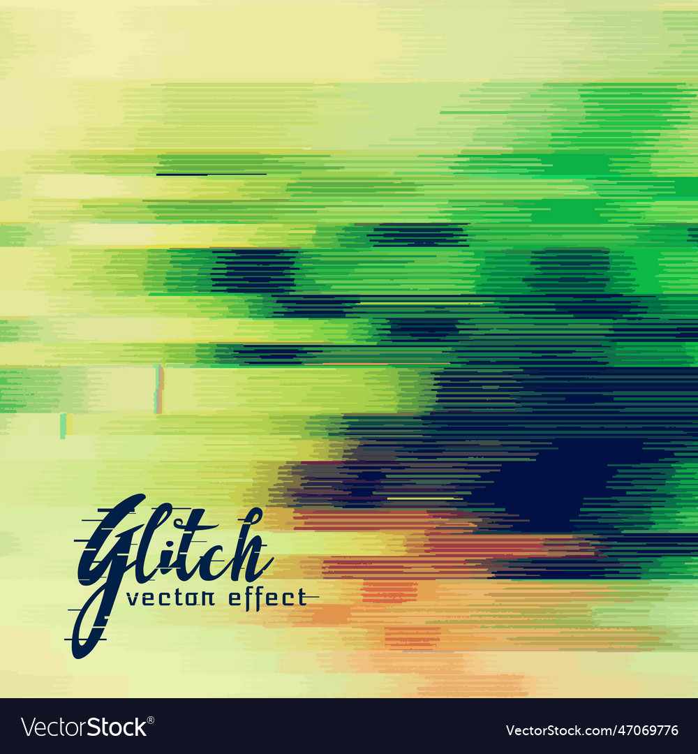 Image data error glitch background