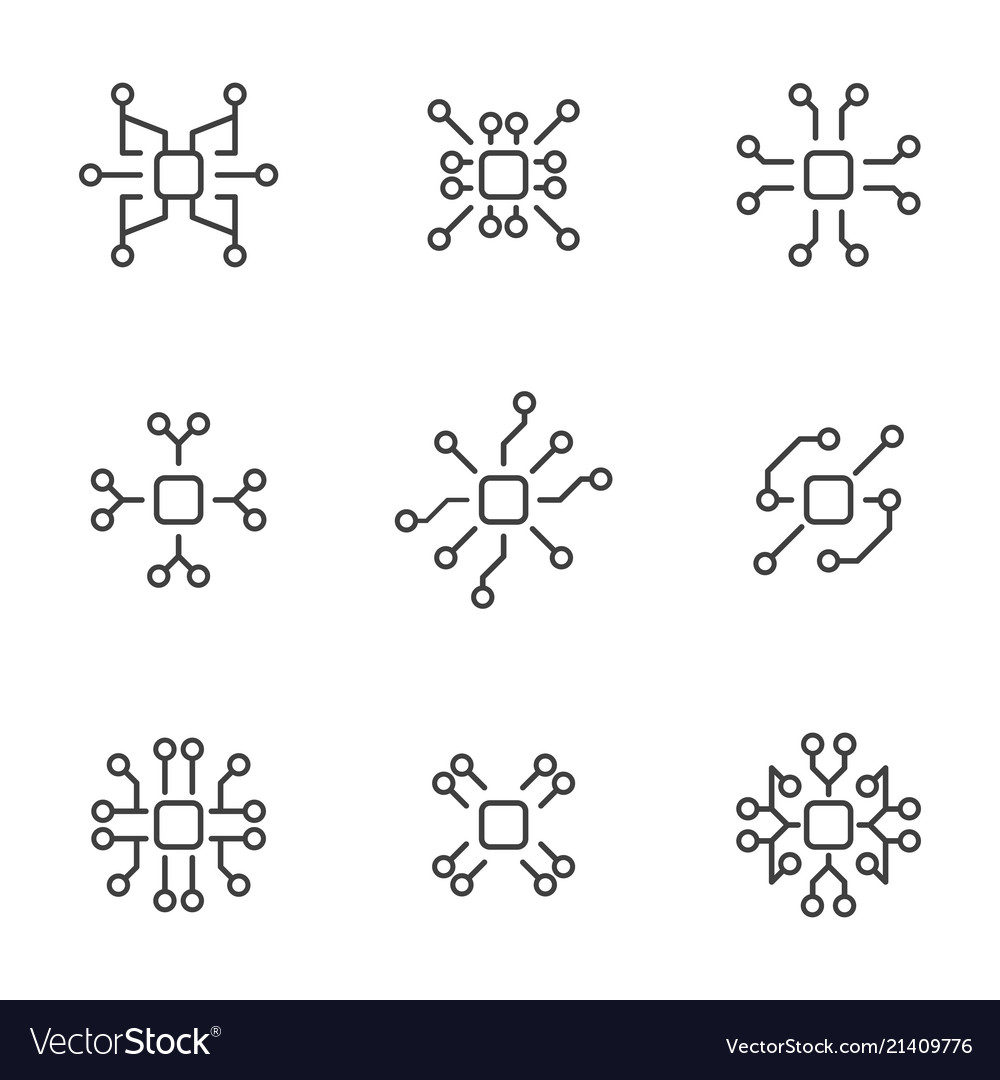 Microchip & CPU Icons