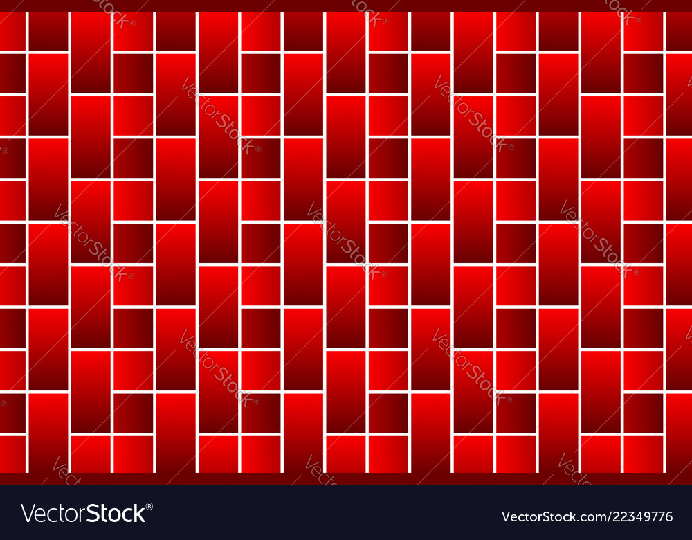 Red bricks - pattern