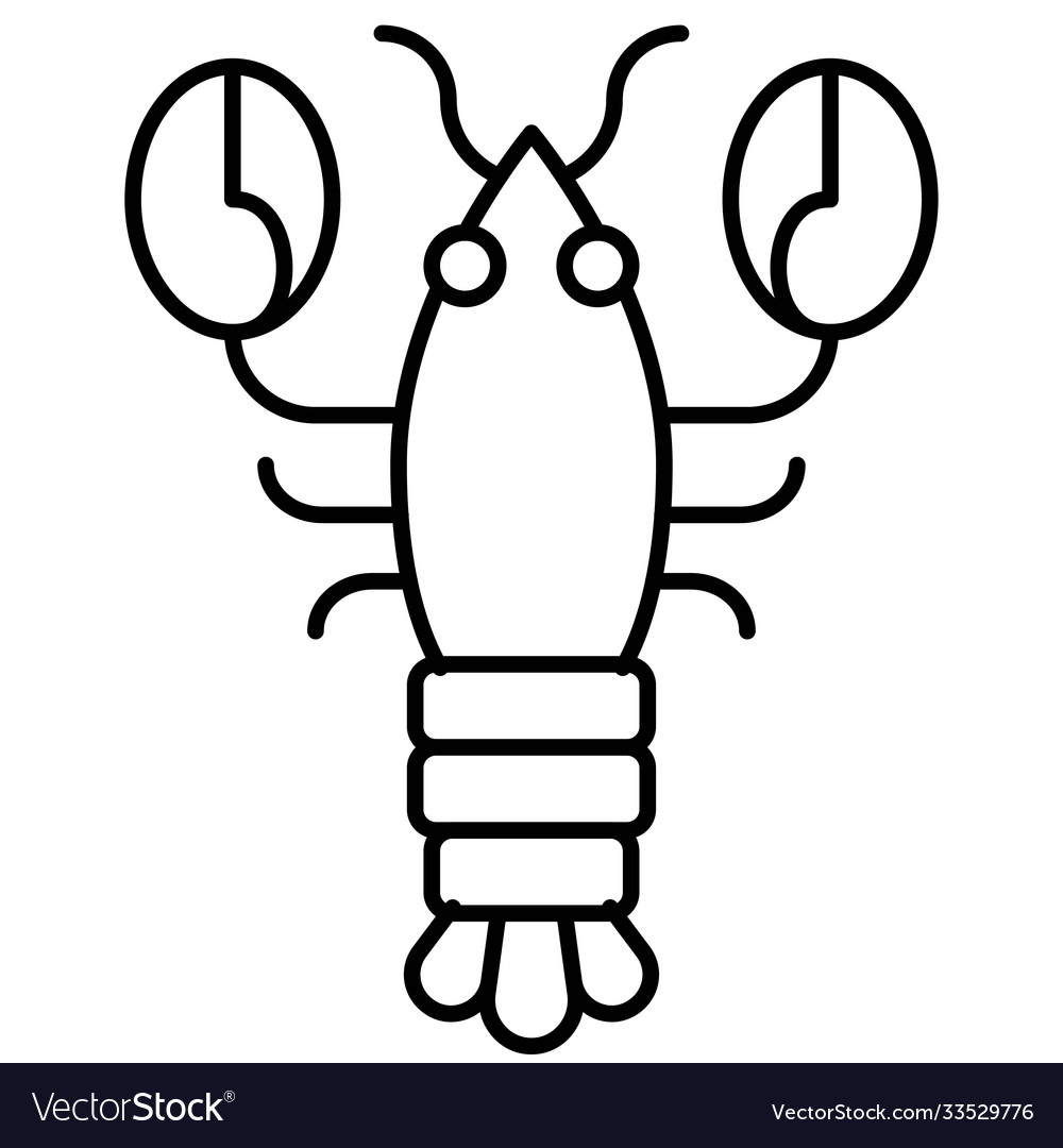 Shrimp icon summer vacation related