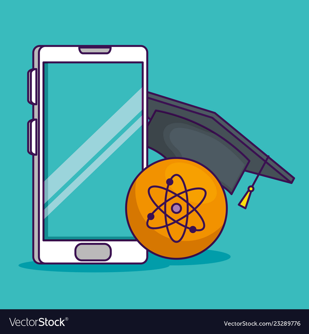 Smartphone technology with cap graduation and atom