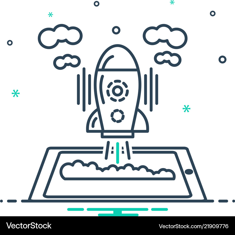 Spaceship Royalty Free Vector Image - VectorStock