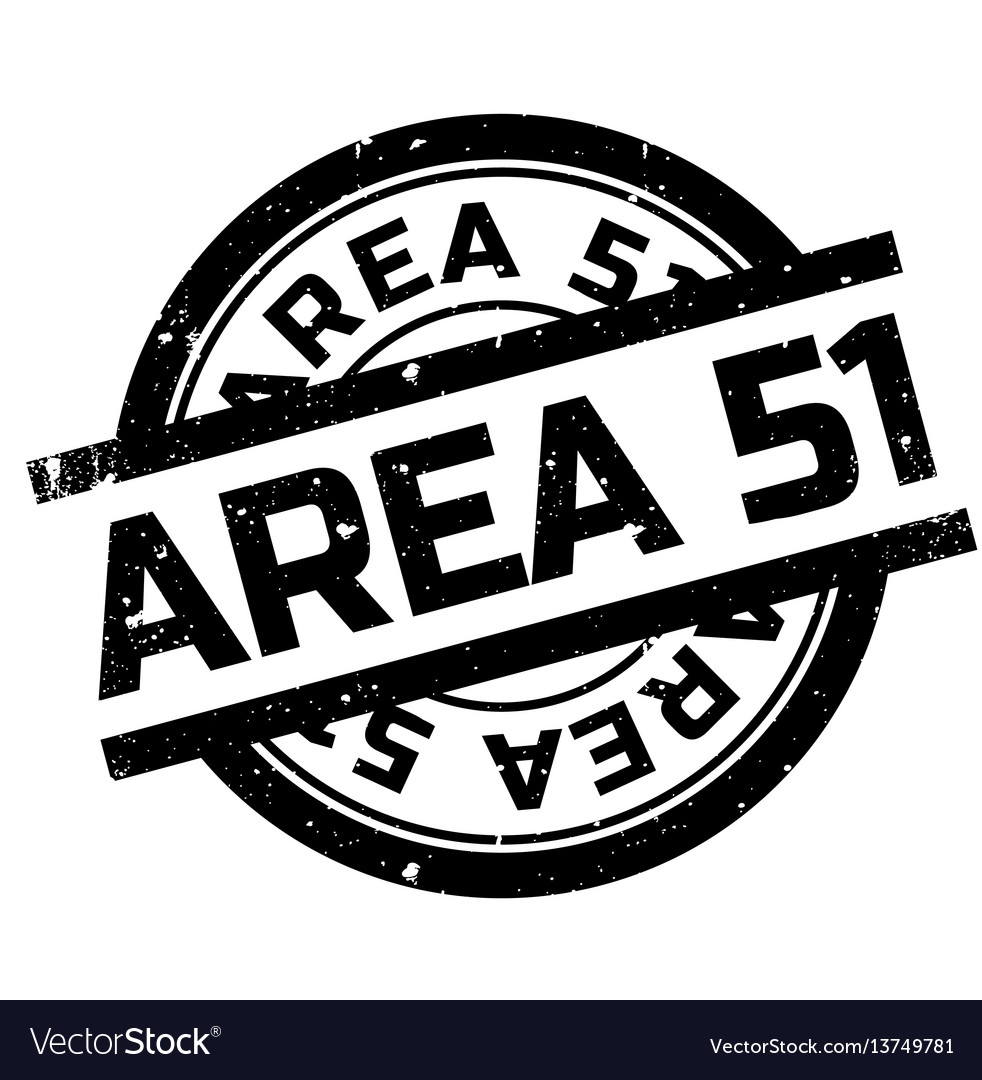 Area 51 Grunge Stamp