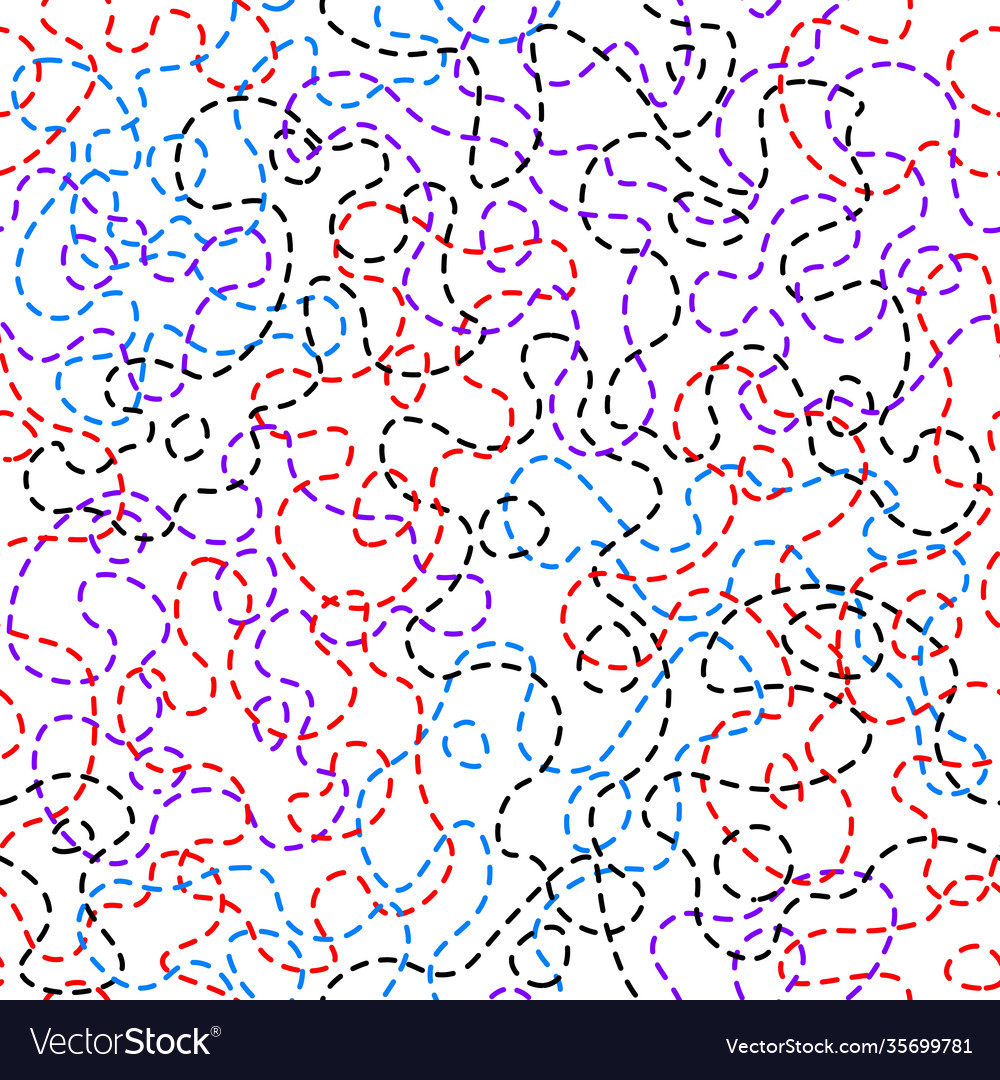 Dash stroke stripe path lines colored dotted