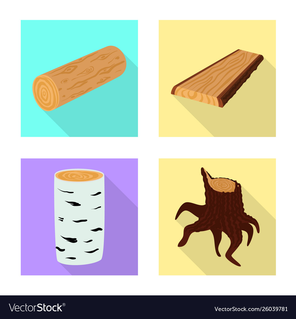 Isolated object material and nature sign
