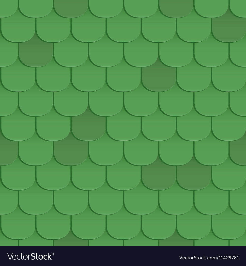 Shingles Roof Seamless Pattern Royalty Free Vector Image
