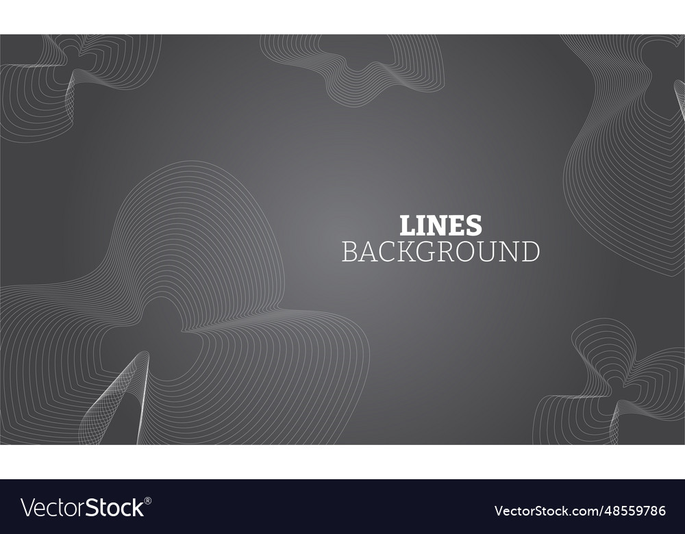 Abstract line background concept