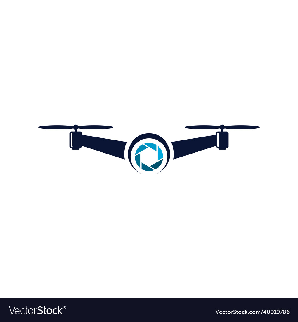 Drone icon design vector image Drone icon design