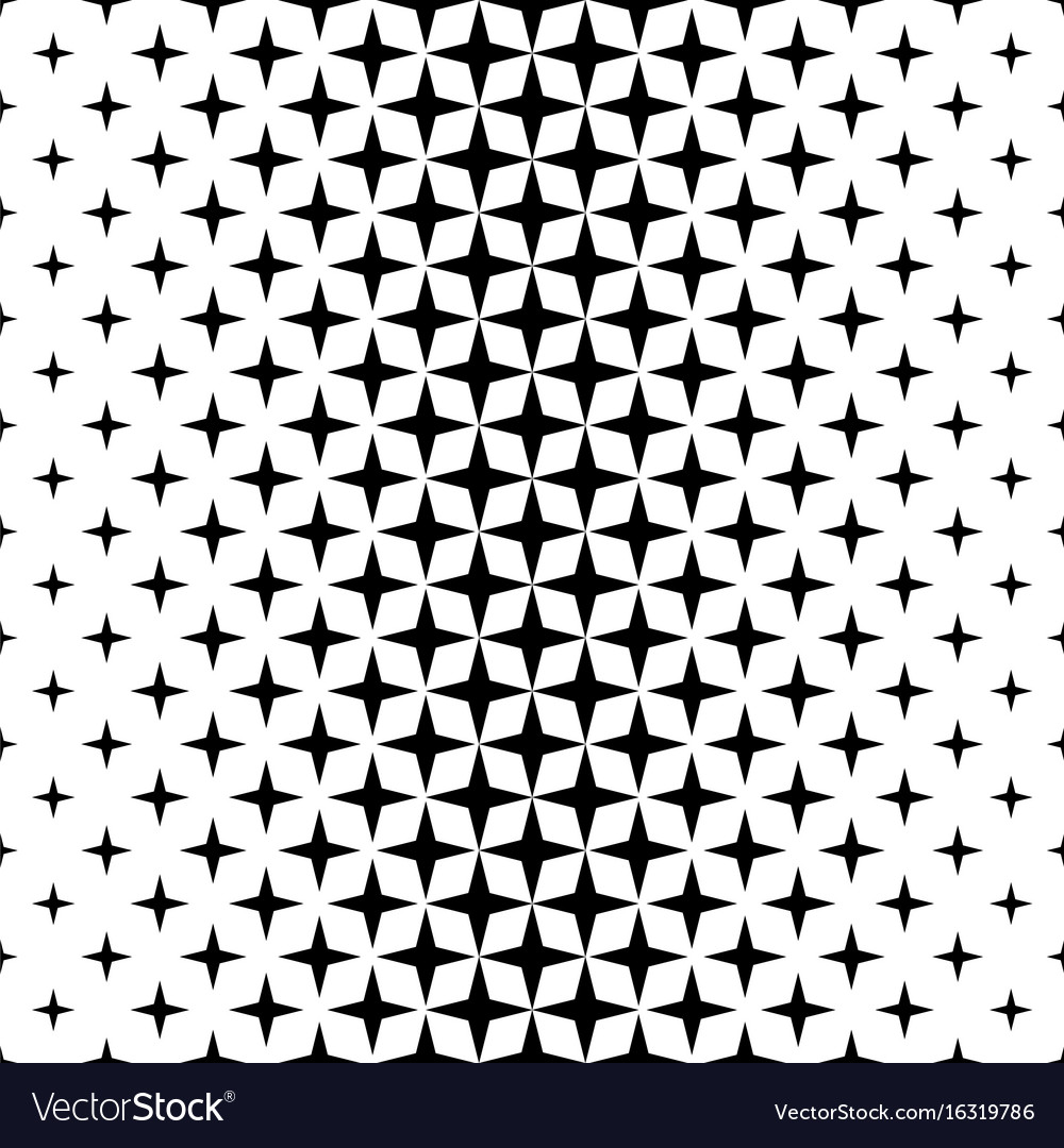 Monochrome star pattern - background