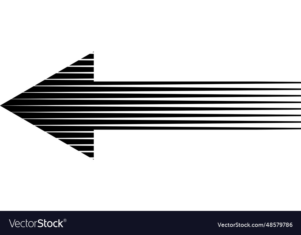 Pointing arrows striped texture arrow path