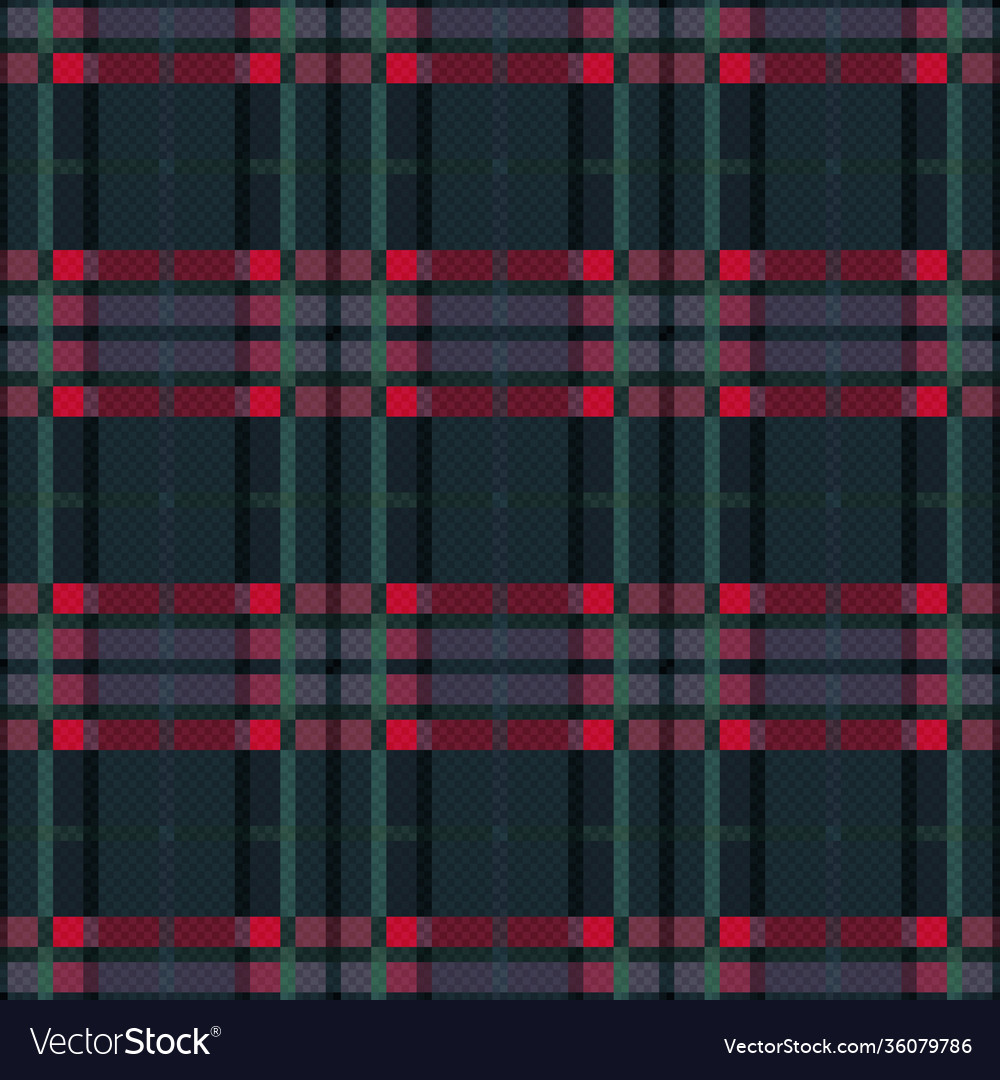 Rectangular seamless pattern in dark hues