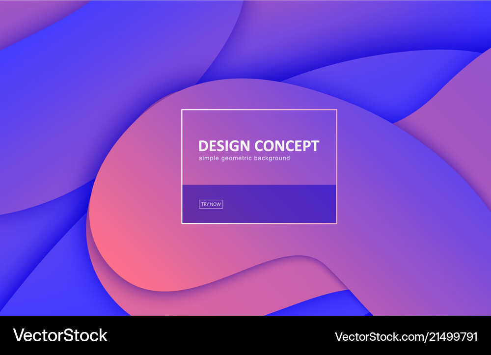 Abstract background gradient geometric shape Vector Image