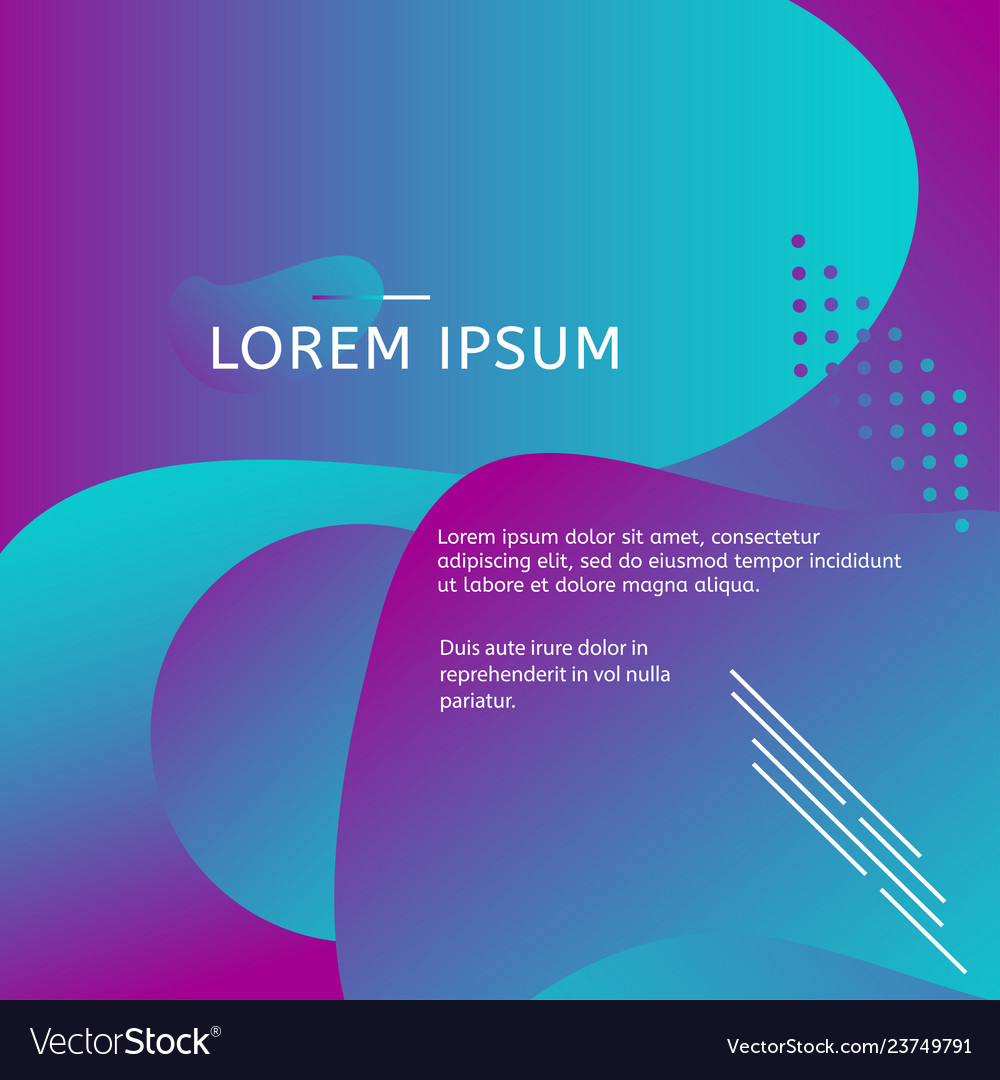 Abstract template with neon elements simple vector image Abstract template with neon elements simple
