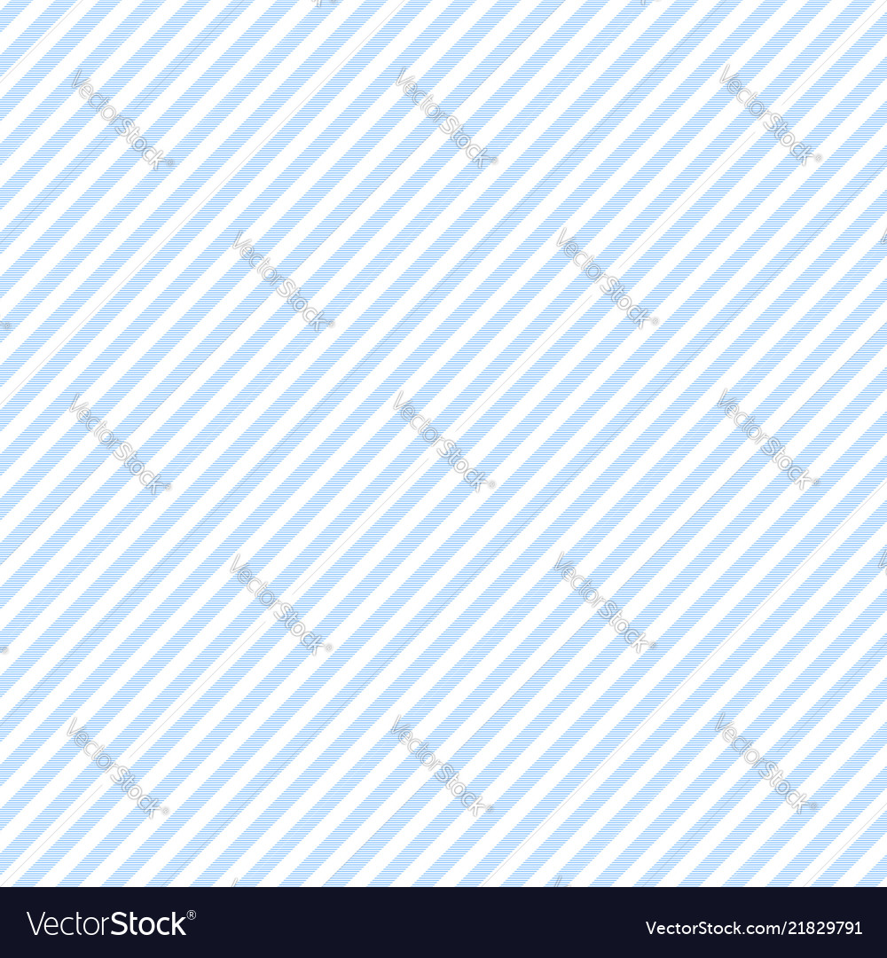 Blue white striped fabric texture seamless pattern