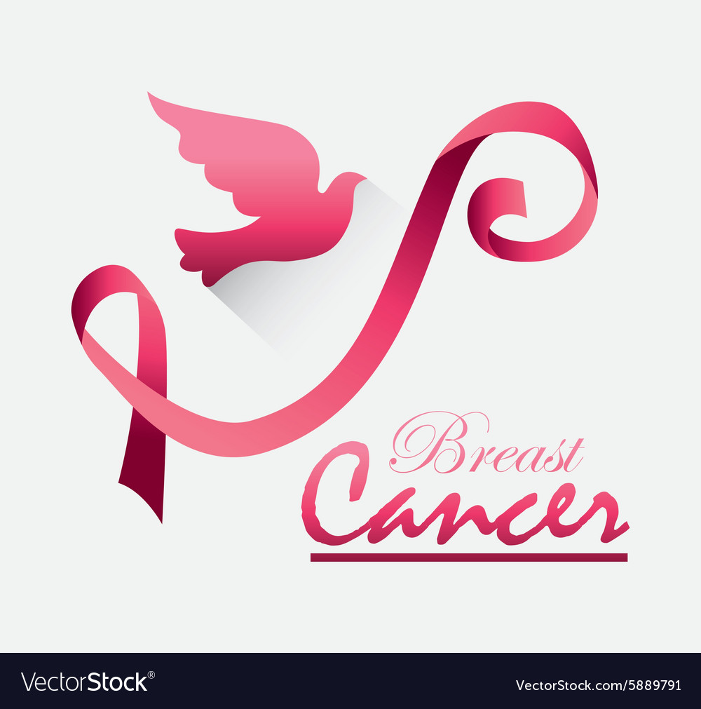 Breast cancer design Royalty Free Vector Image