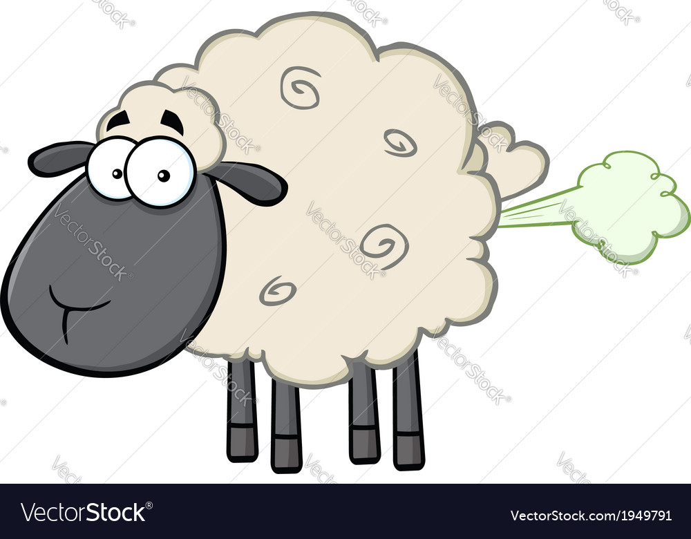 Cartoon sheep