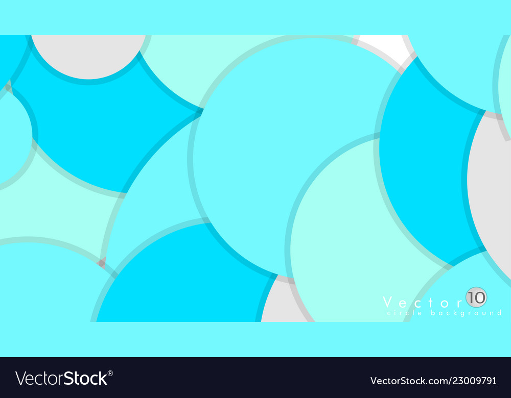 Colorful Circles Abstract Background