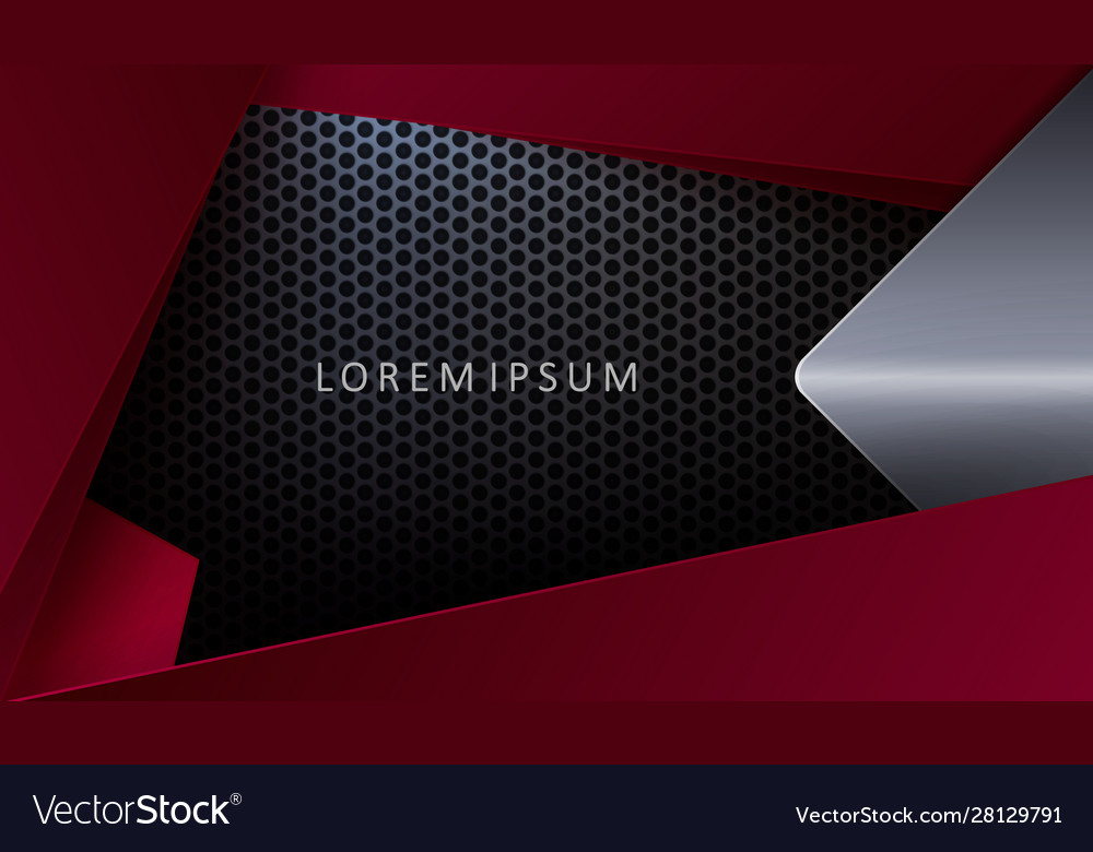 Dark mesh background with a metallic arrow