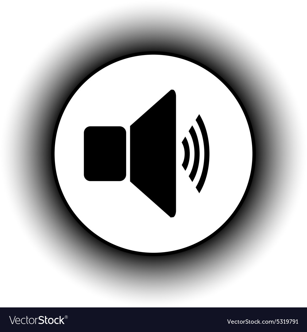 Speaker volume button