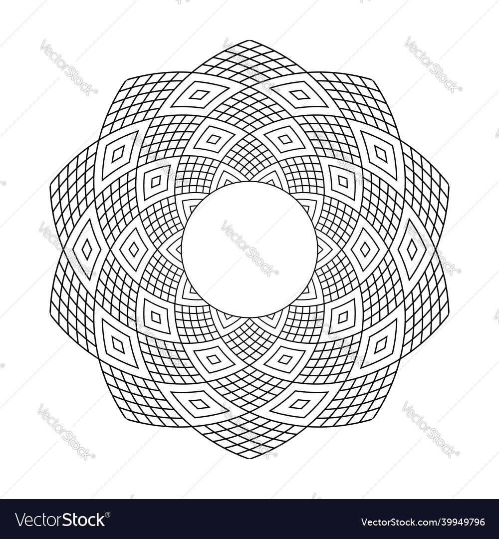 Intricate Circle Pattern