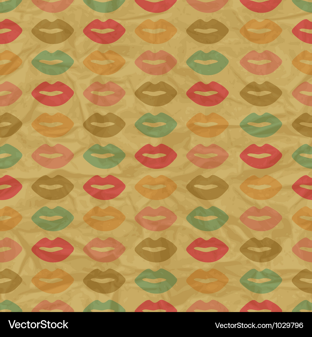 Retro seamless pattern Royalty Free Vector Image