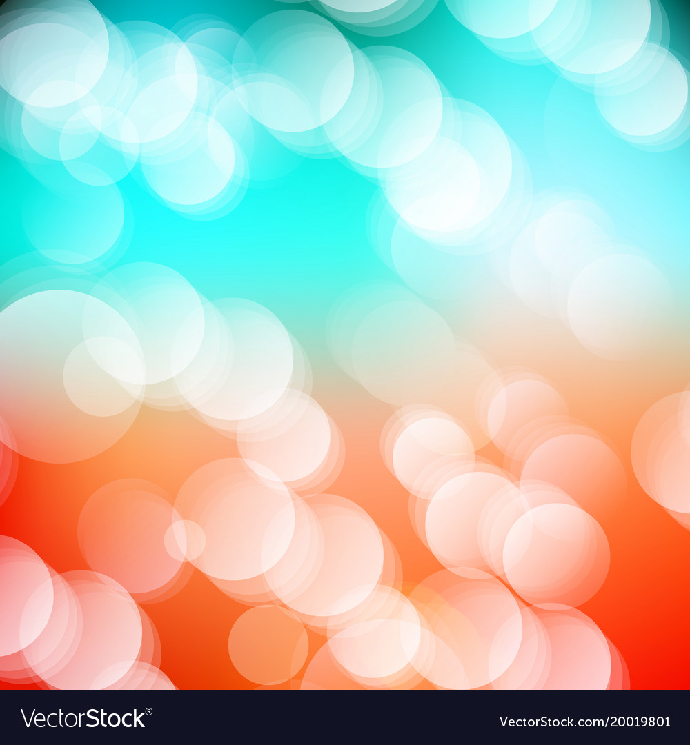 Abstract defocused bokeh lights background