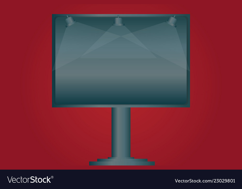 Design business empty copy space text for ad vector image Design business empty copy space text for ad