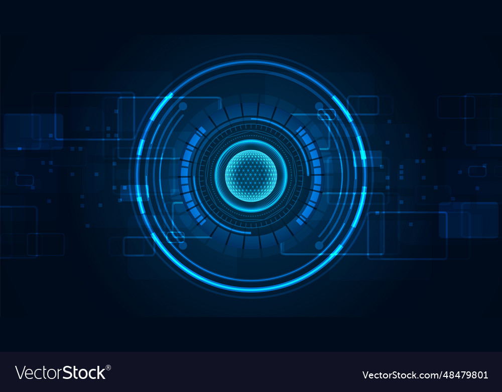 Hi-tech digital data abstract design