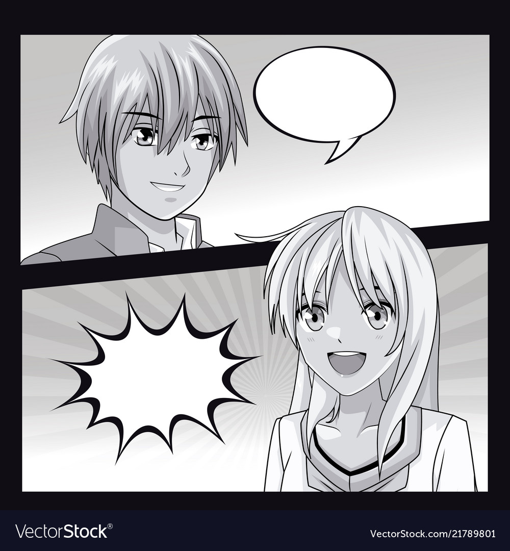 Manga Style Gesichter