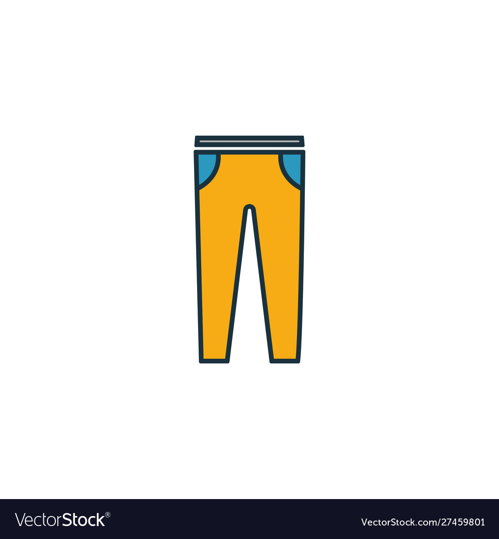 Pants icon pixel perfect using for web design
