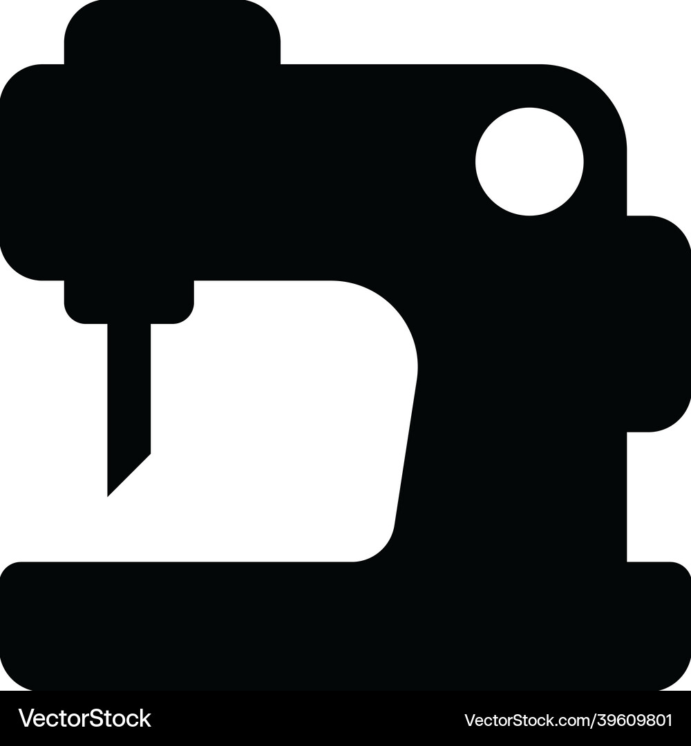 Sewing machine Royalty Free Vector Image - VectorStock