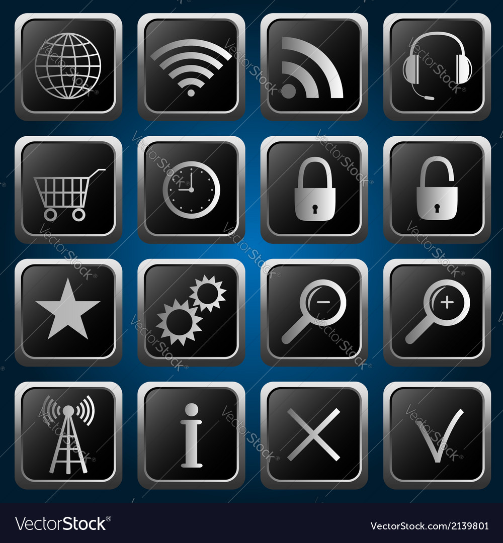 Web icons