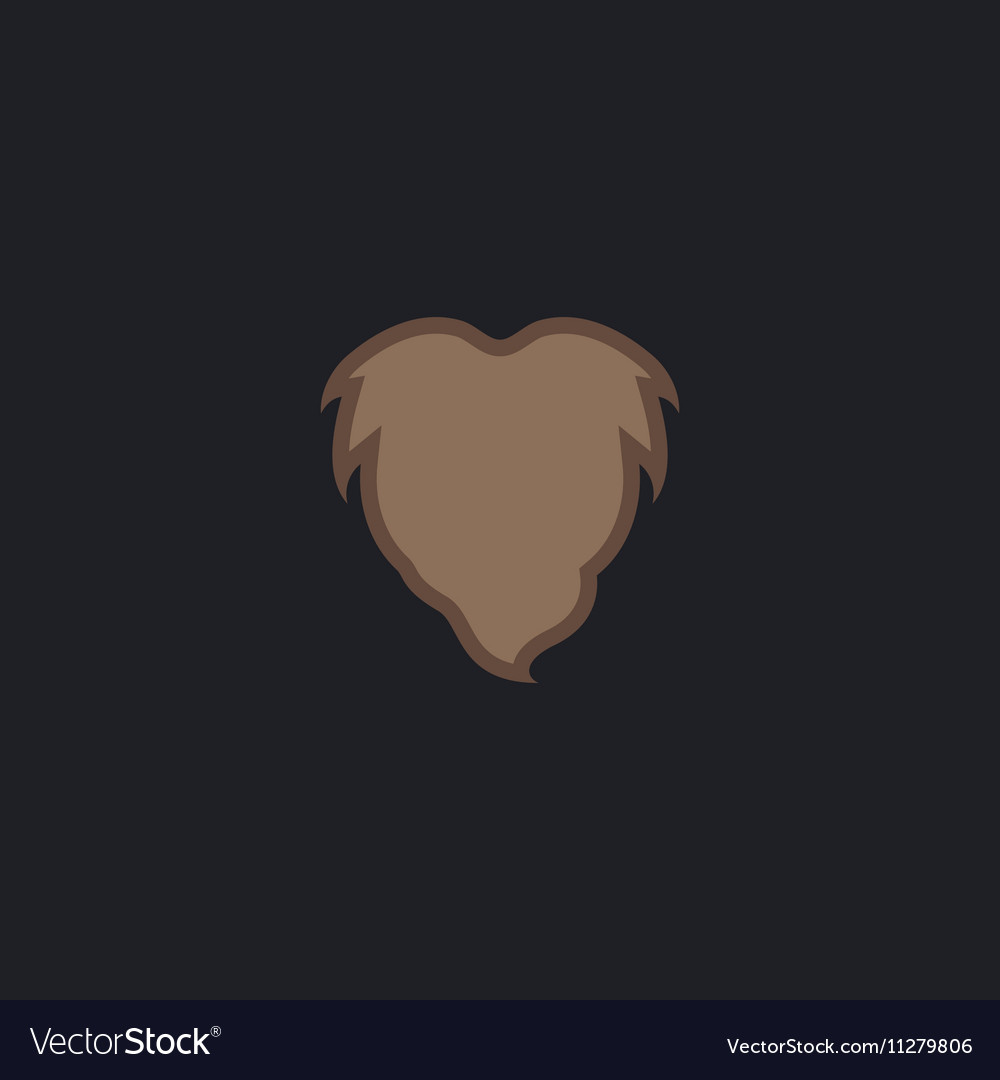 Beard computer symbol