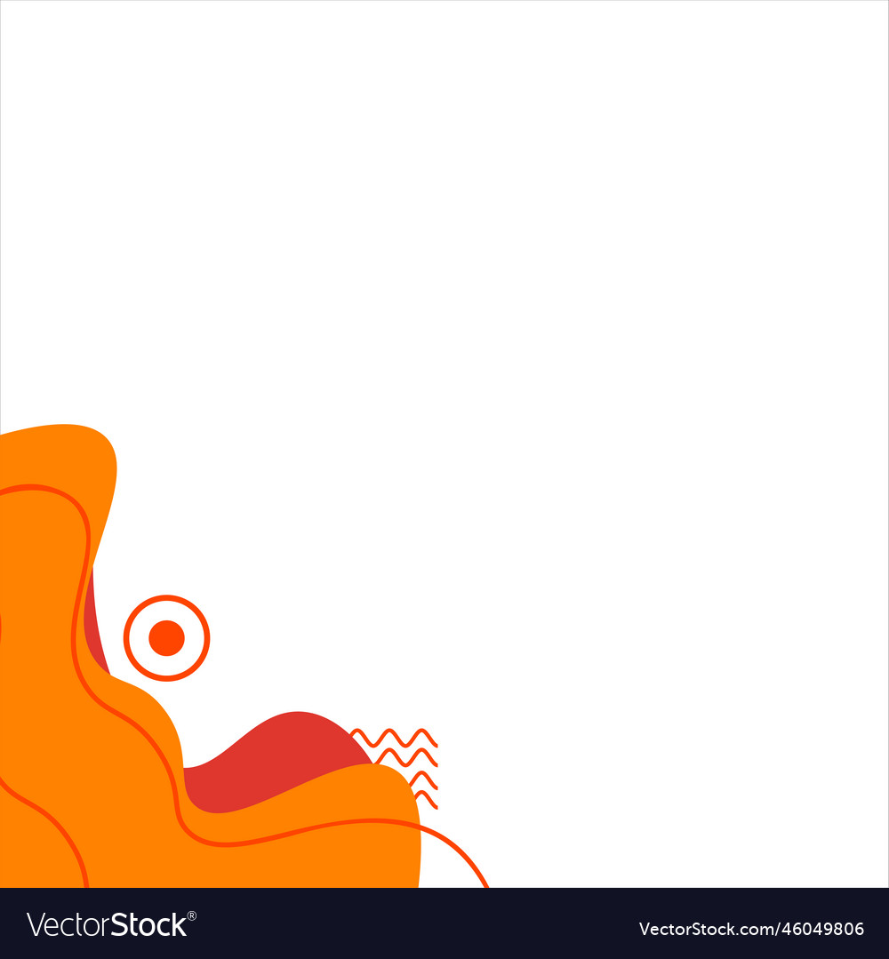 Corner blob abstract