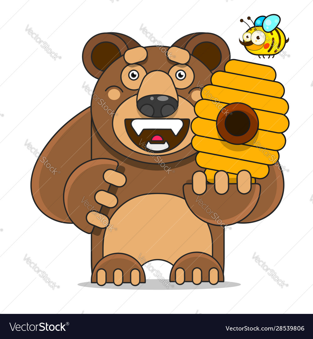 Grizzly bear suitable for greeting card poster