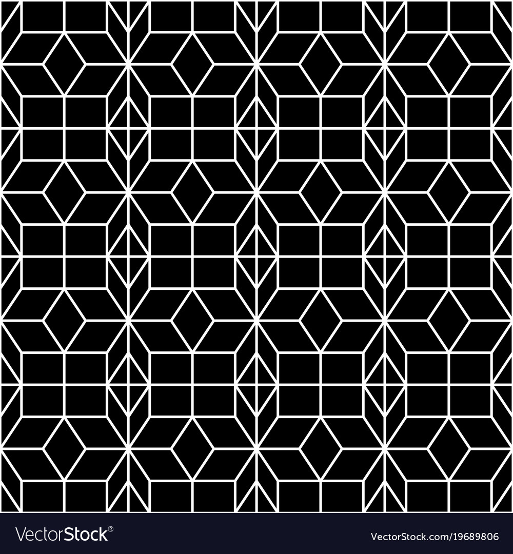 Seamless geometric pattern geometric simple print Vector Image