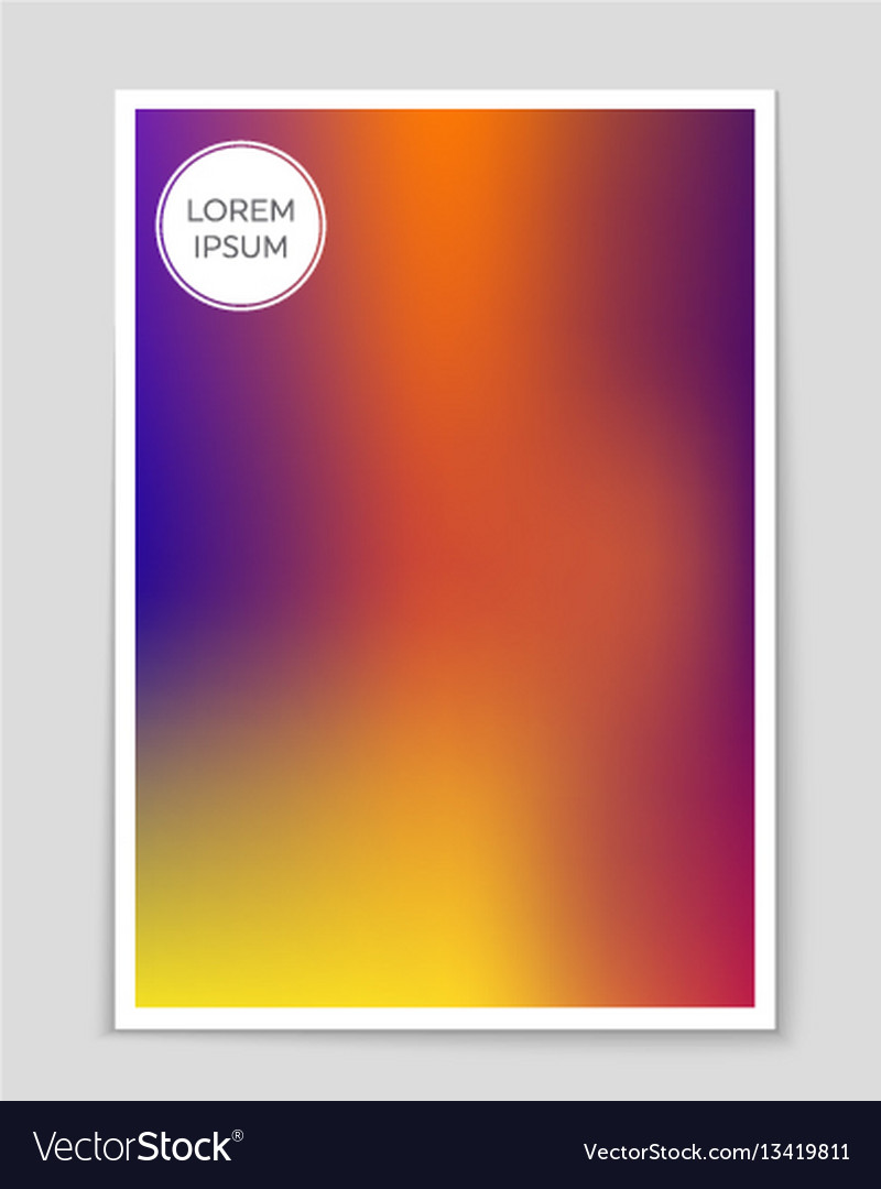 Abstract layout background set for art vector image Abstract layout background set for art