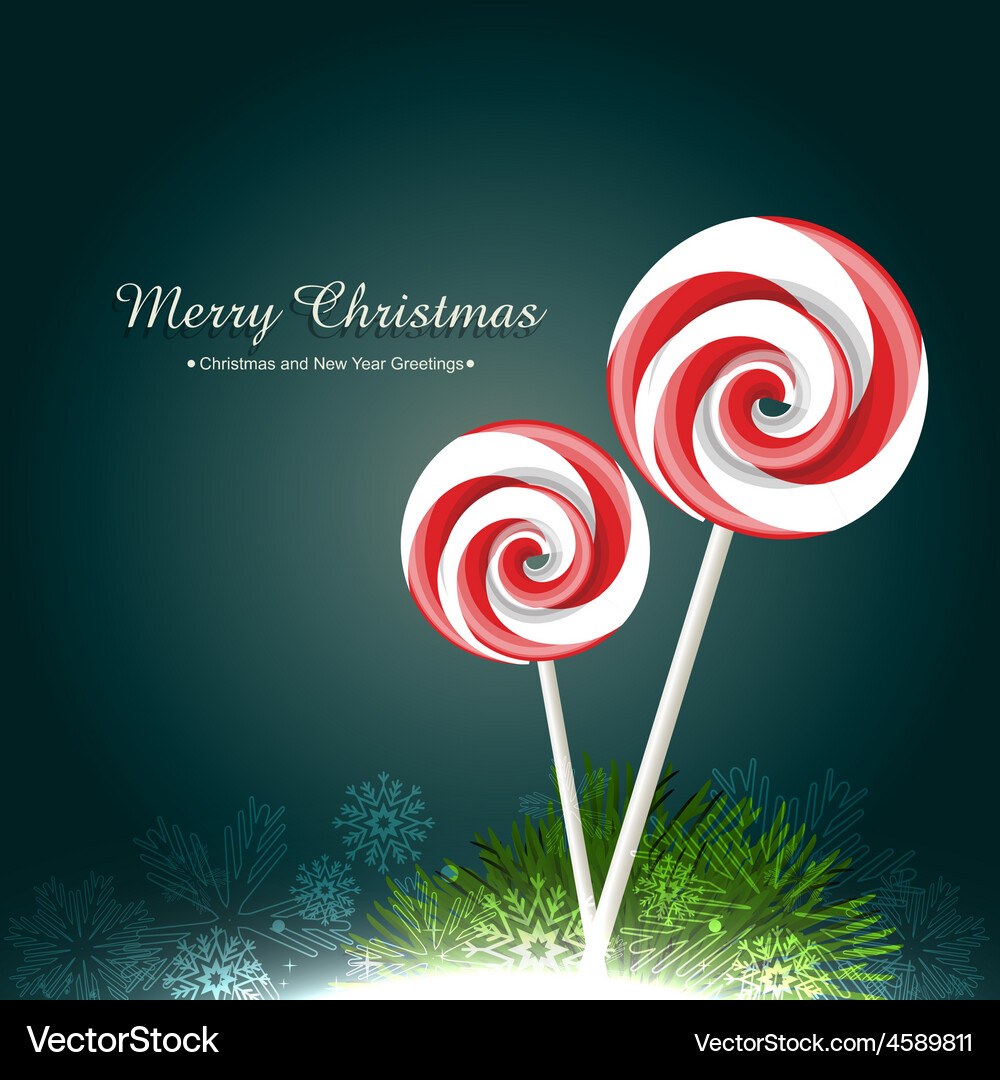 Candy lollipop Royalty Free Vector Image - VectorStock