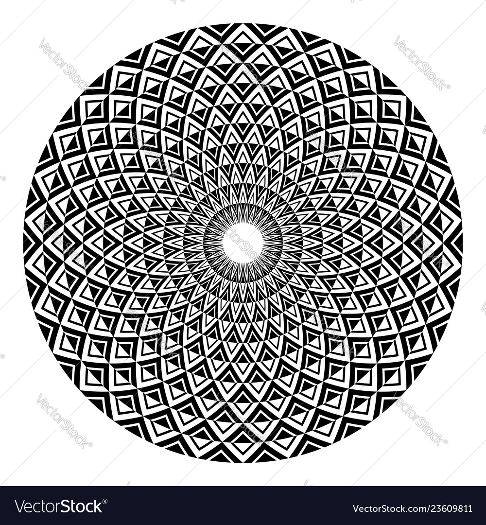 Circle design element vector image Circle design element