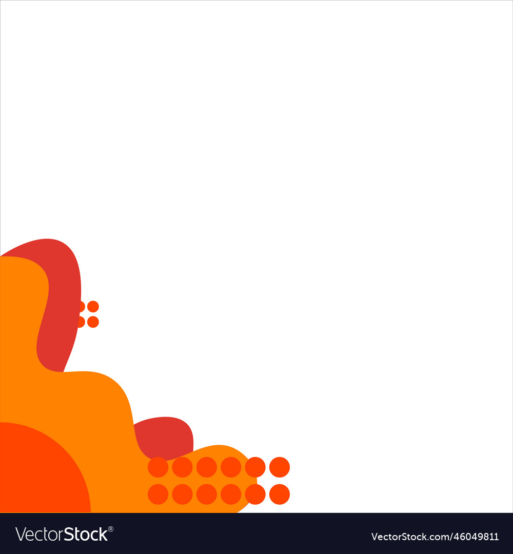 Corner blob abstract vector image Corner blob abstract