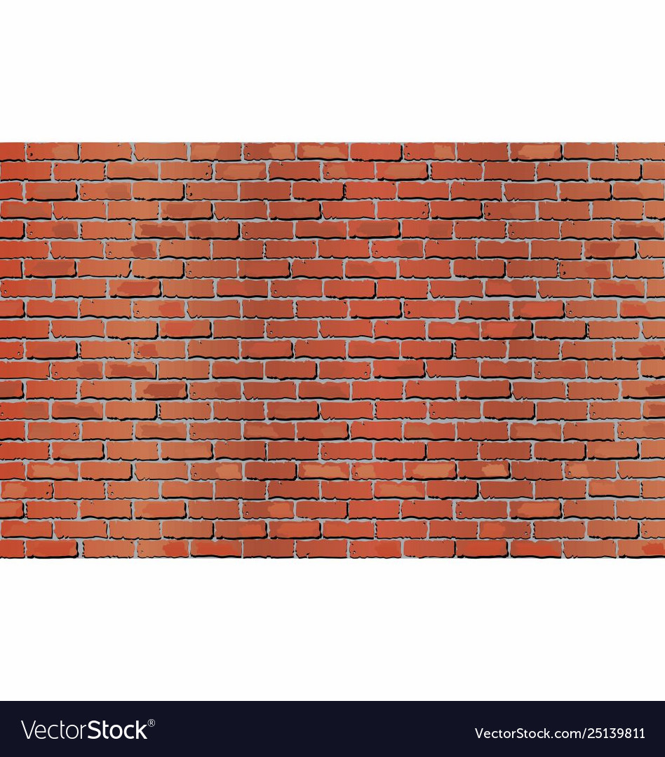 Shiny Red Brick Wall