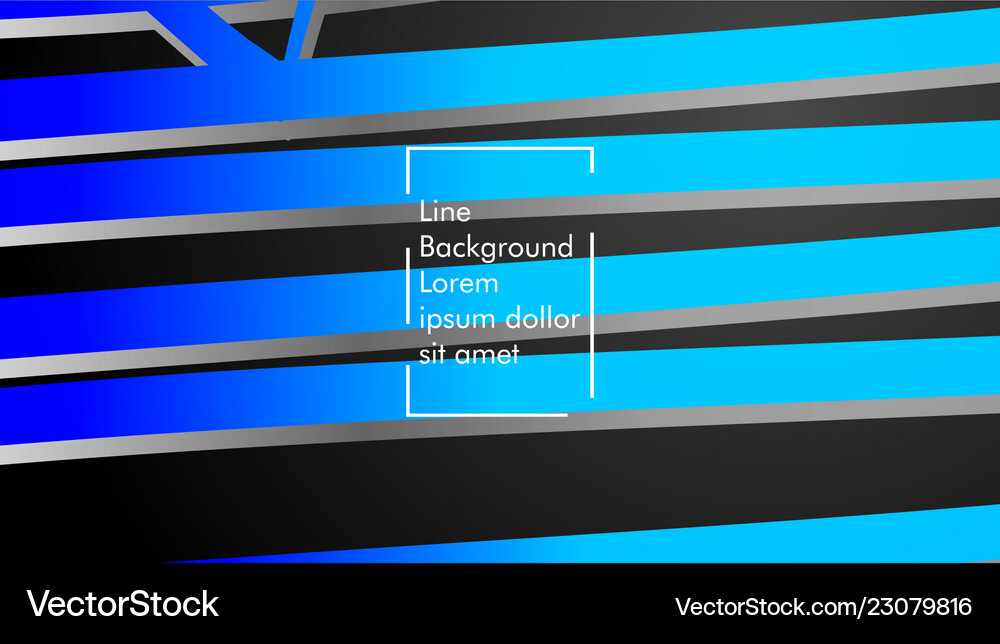 Abstract wave background with blue gradient Vector Image