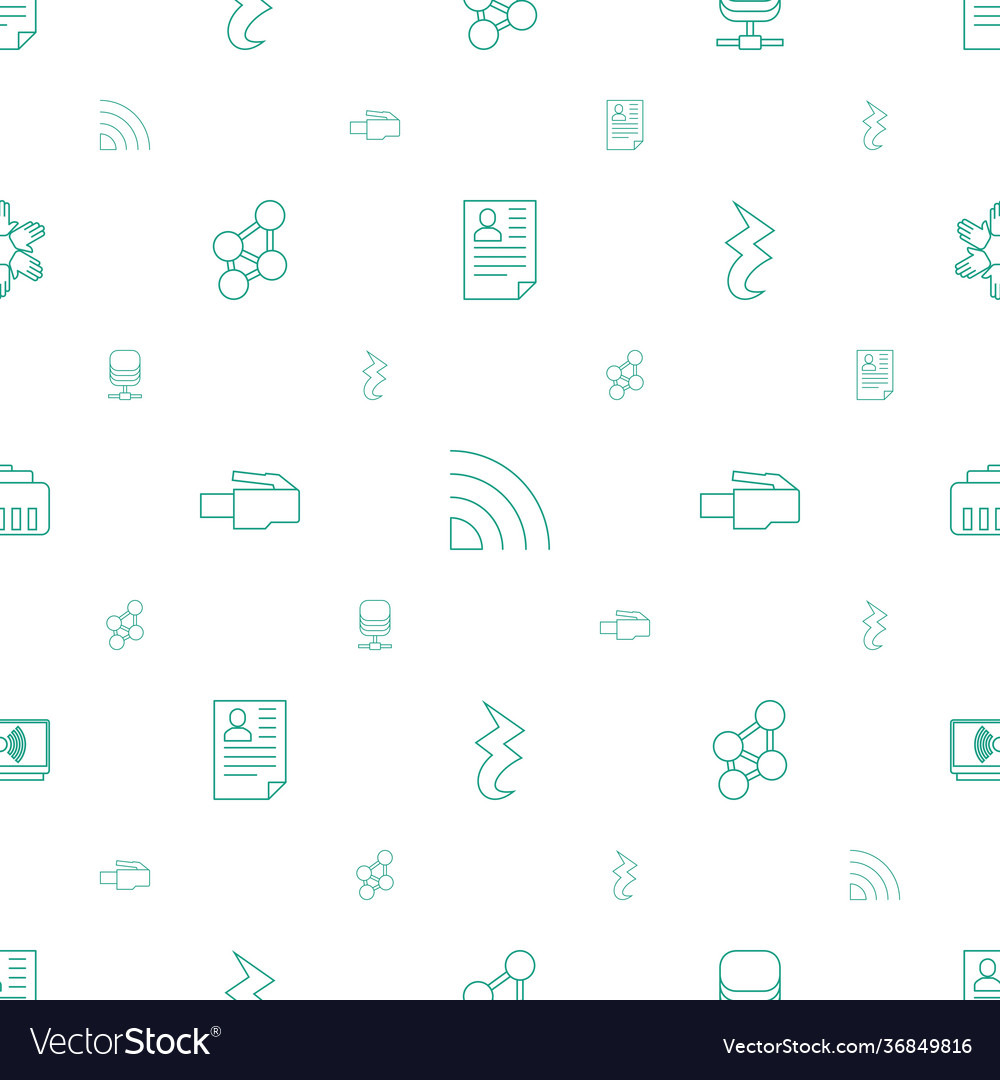 Computer icons pattern seamless white background