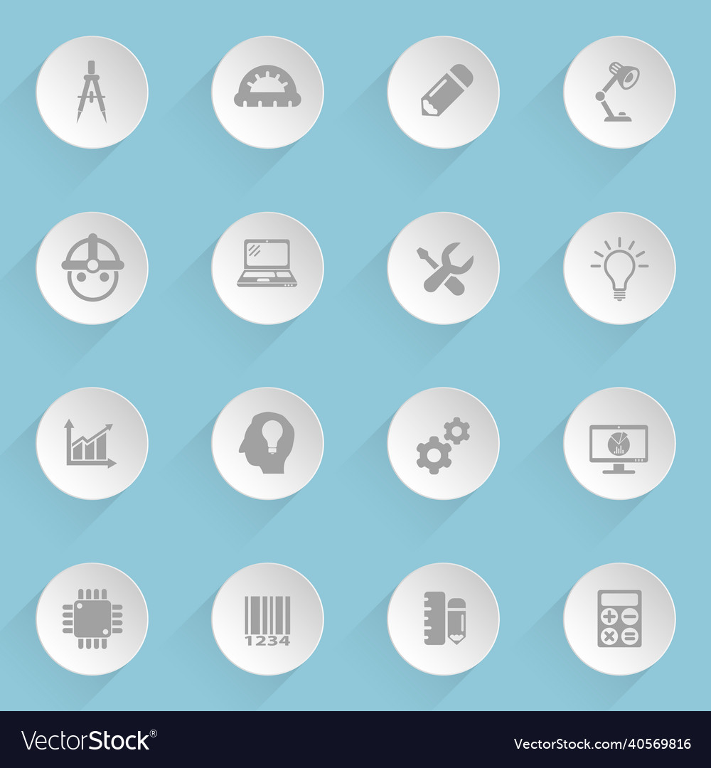 Engineering web icons