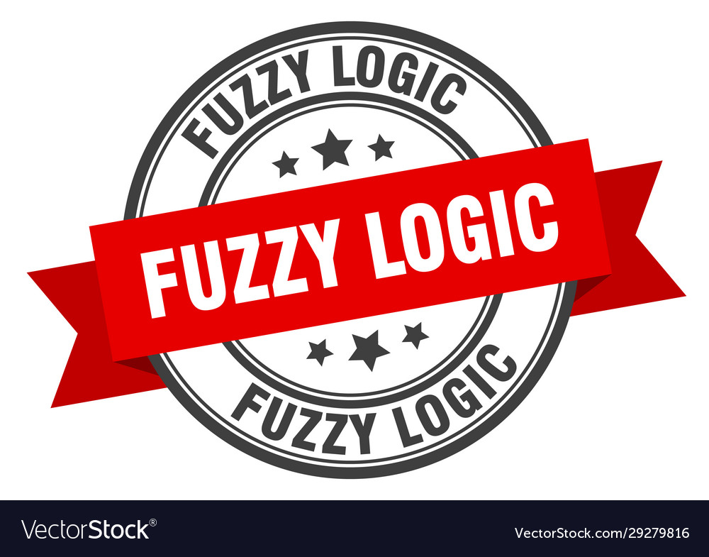 Fuzzy logic label logicround band sign