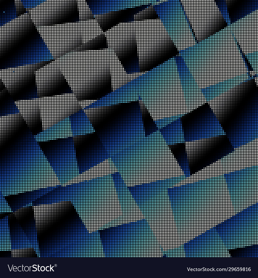 Geometric abstract polka dot pattern image