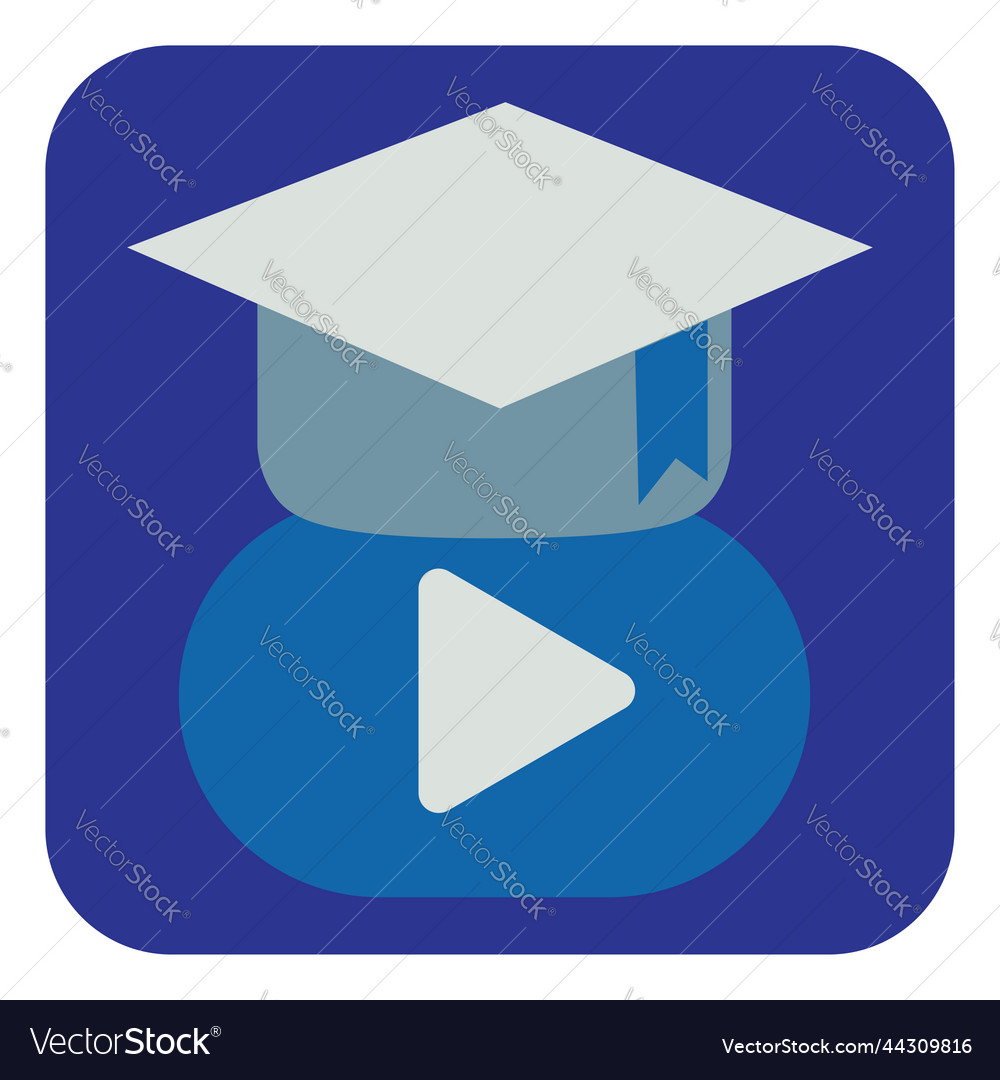 Online training on a white background