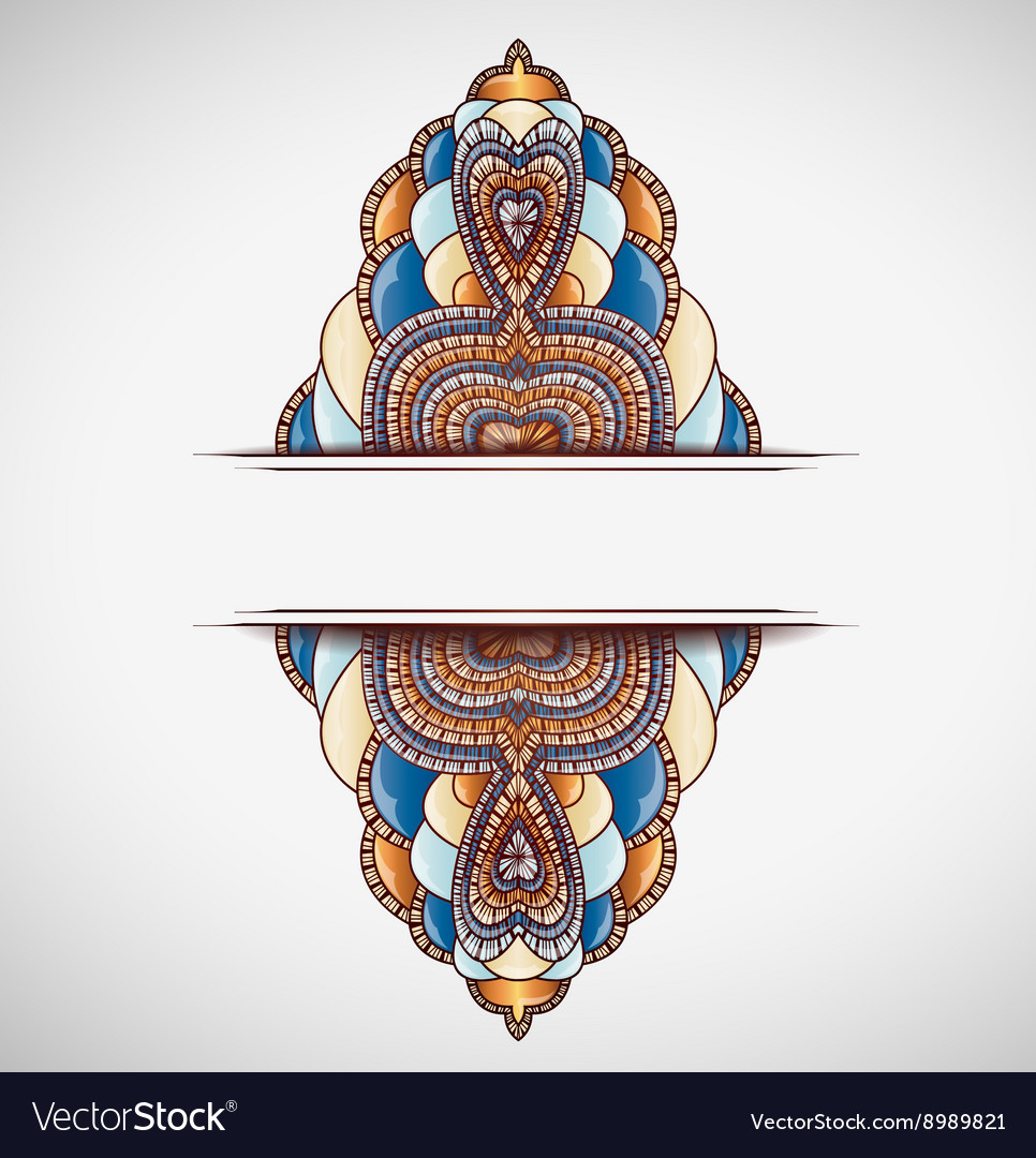 Abstract background with frame